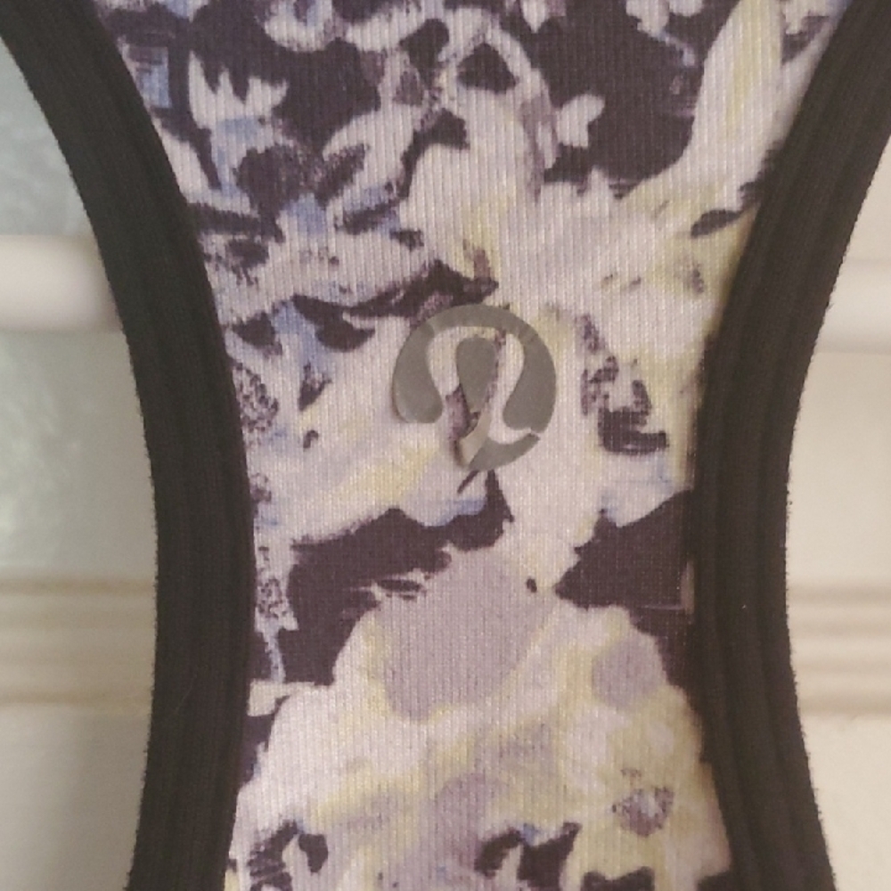 Floral Racerback Tank Top - Picture 2 of 3